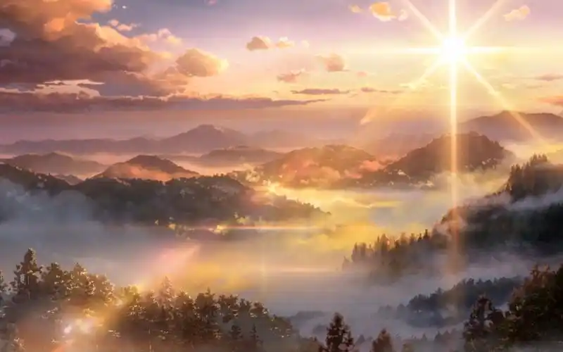 【新海诚动漫混剪】每一帧都是壁纸,动漫里的绝美风景和恰到好处的