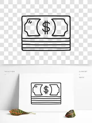 一笔画卡通图片-一笔画素材下载-千图网