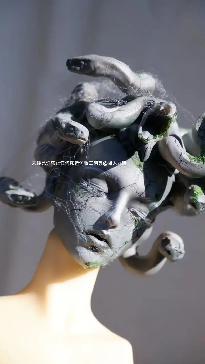 高清图片版.#bjd #脑洞妆 #原创 #喷笔 - 抖音