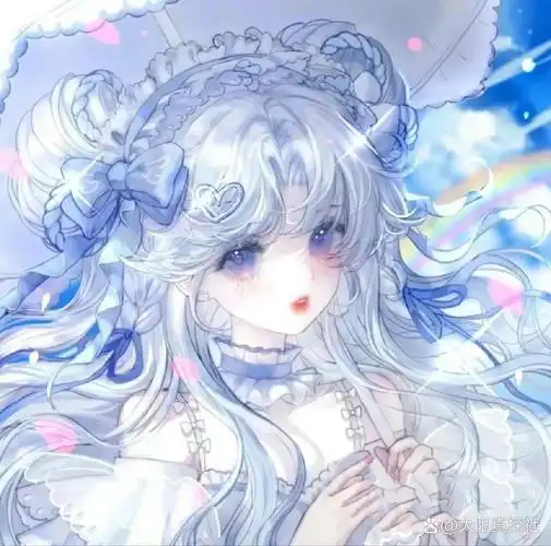 闺蜜头像 -蓝紫色系