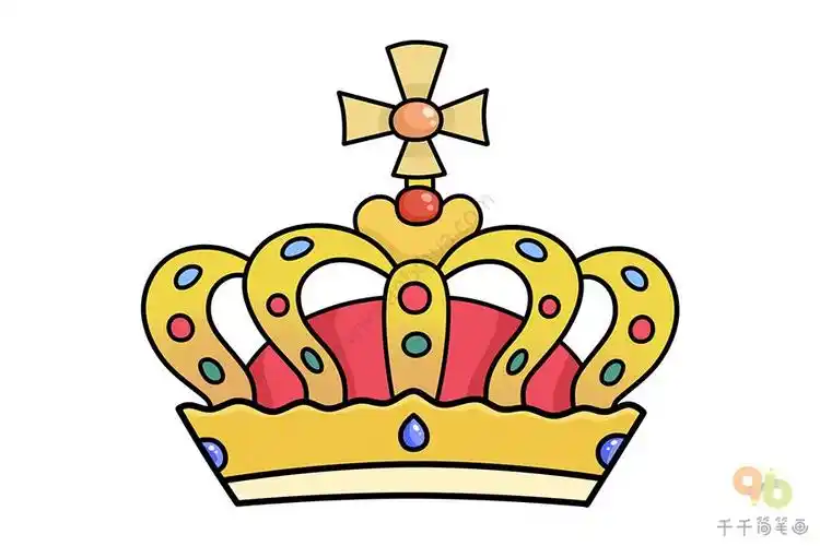 动漫简笔画王冠
