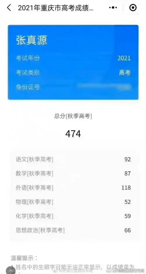物理化学政治的死亡选科考到了中戏文化课第二张真源你好棒!
