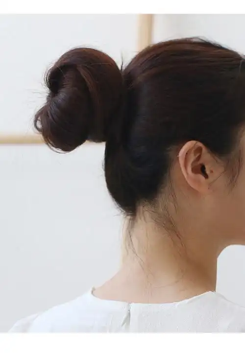 儿童盘发器女扎丸子头发圈蓬松懒人神器发饰简约优雅气质头饰发夹