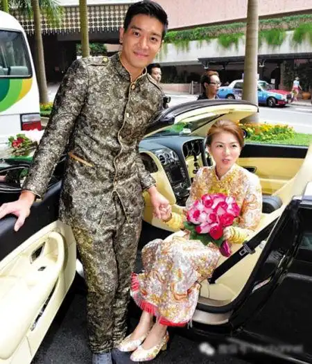 黎诺懿和妻子李洁莹