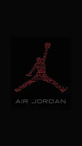 乔丹标志背景,高清图片,手机锁屏桌面-壁纸族