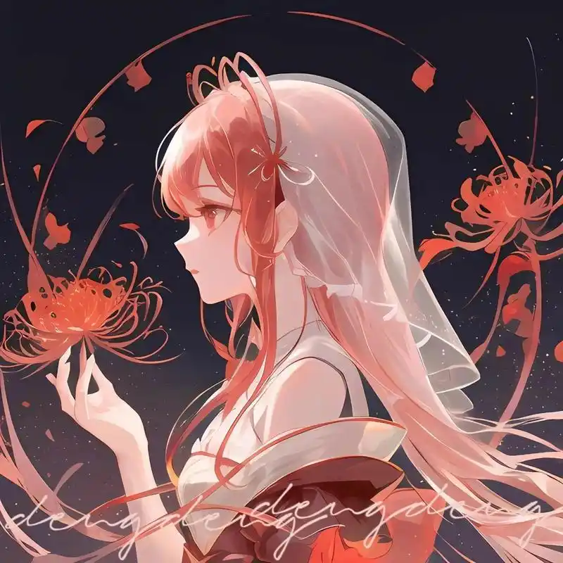 彼岸花少女第二期 彼岸花开花落一千年花开一千年生叶不见花,生花不见