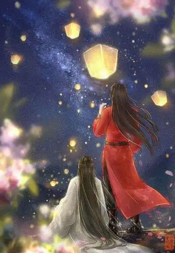 《天官赐福》:花城和谢怜撒过的那些糖!借法力,明千灯
