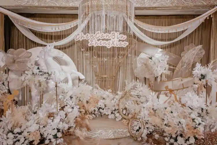 潍坊婚礼  #香槟色婚礼#鸿成婚礼一站式婚嫁服务笔记评论啊