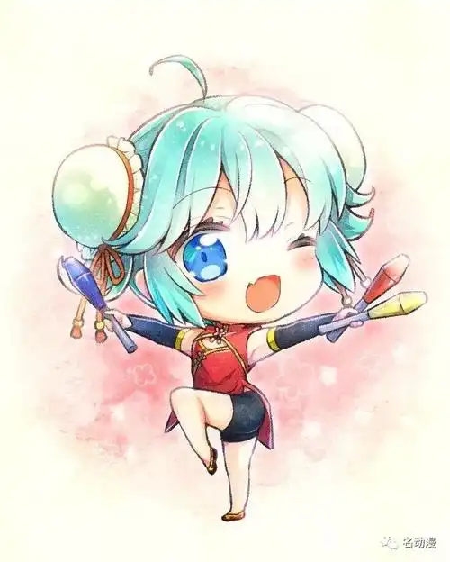 q版人物2头身绘画教程