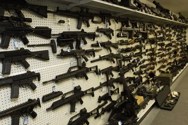 美土豪军迷自建大型军火库收藏各类枪支