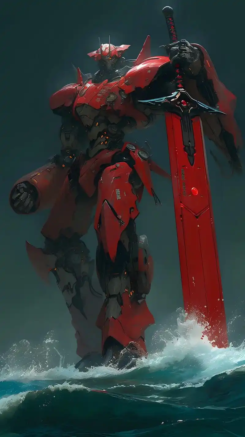 数字艺术·环太平洋.属于中国人的浪漫机甲! "七剑下天山" - 抖音