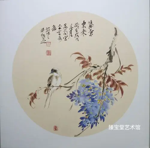 芳草有情 花鸟为伴———— 谢运南 花鸟作品欣赏