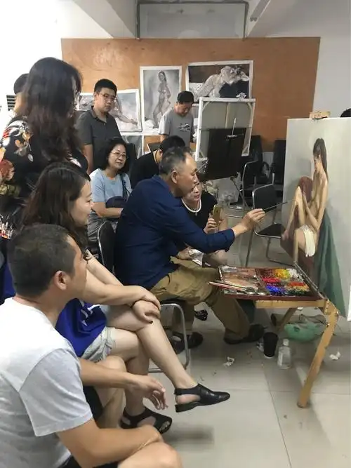 王沙石2018静物,人体写生