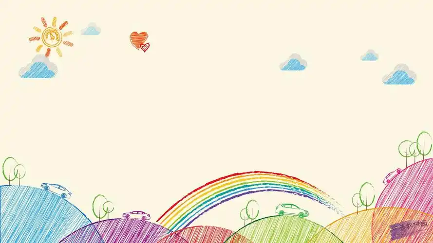 儿童手绘ppt背景图片|儿童手绘幻灯片素材下载 - 欧普软件下载