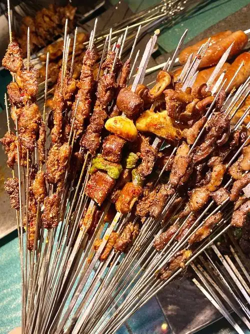 朋友安利了这家新店——不负遇见烧烤店97他家是东北食材77西北