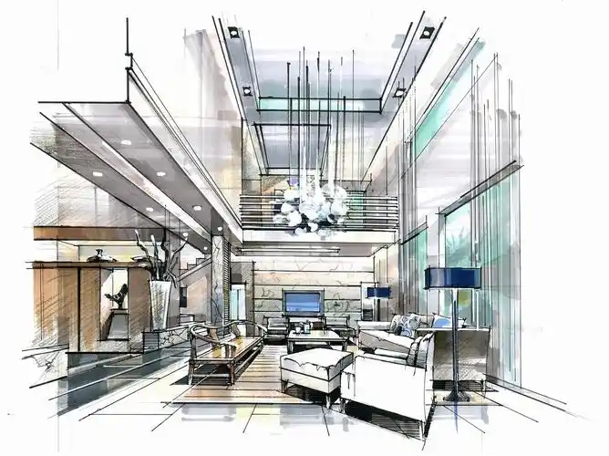 分享收藏规划鸟瞰图室内案例建筑立面设计绘聚手绘景观效果图绘聚手绘