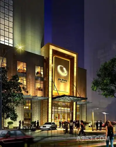 内蒙古锦江酒店外观设计