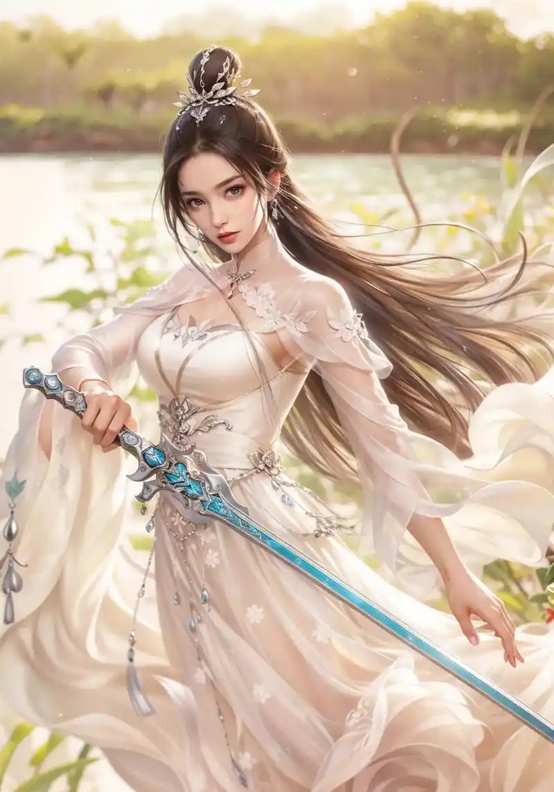 陆雪琪精美壁纸(ai绘画) 诛仙里面你们最喜欢谁呢?