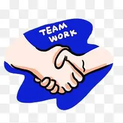 简笔画友好协商合作卡通简笔画大胆合作的简笔画多人合作握手简笔画