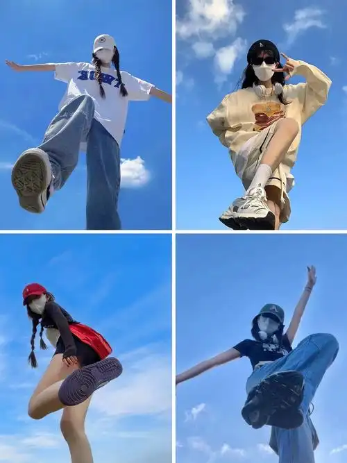 这样与天空拍照真的泰酷辣!真的绝绝子!#拍照姿势 #拍照技 - 抖音