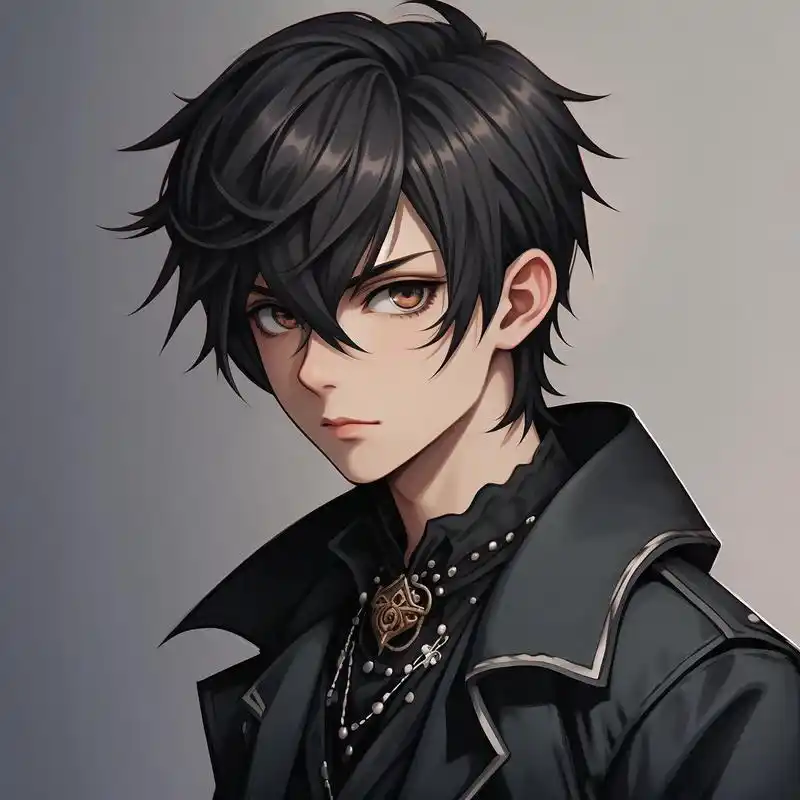 动漫黑暗系帅气男生头像94超炫