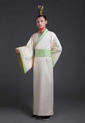新款古装服装男汉男士曲裾臣子官服汉朝大臣民族服装