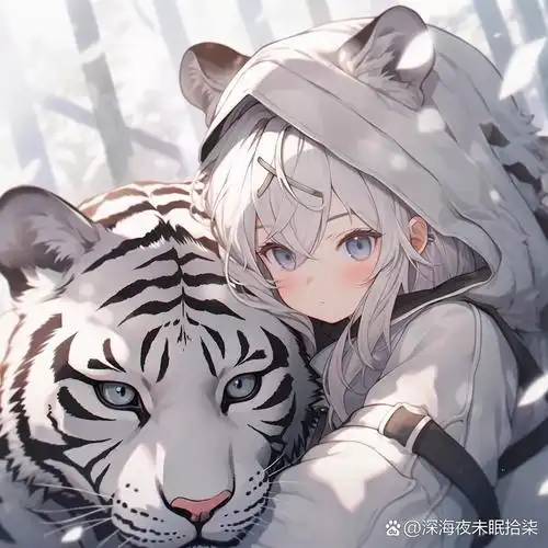 生肖虎女头像,可爱虎,霸气虎