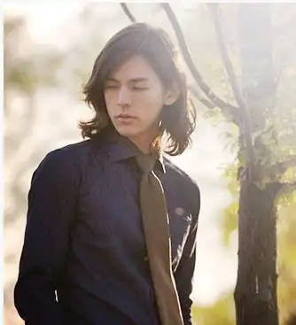 男士长发发型秒杀宅女的男士帅气长发