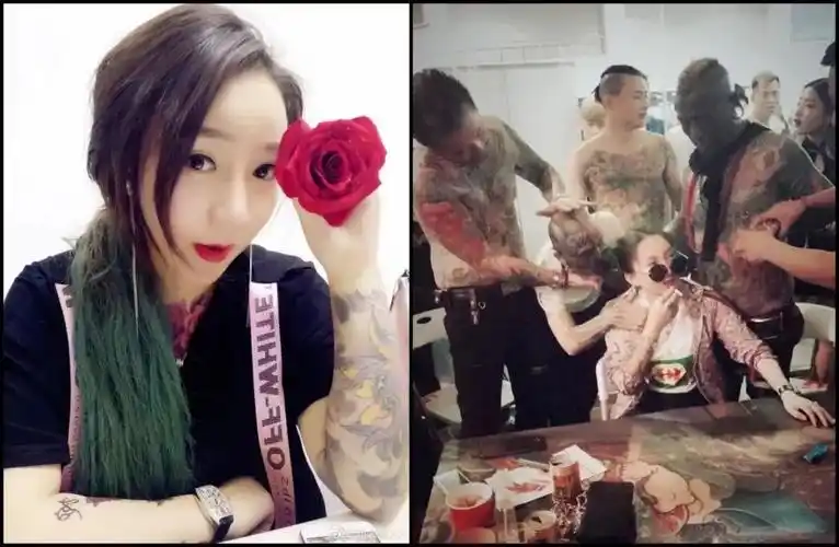 身上有多处纹身,1994年出生于哈尔滨,刘大美人本名刘亚楠,天佑绯闻