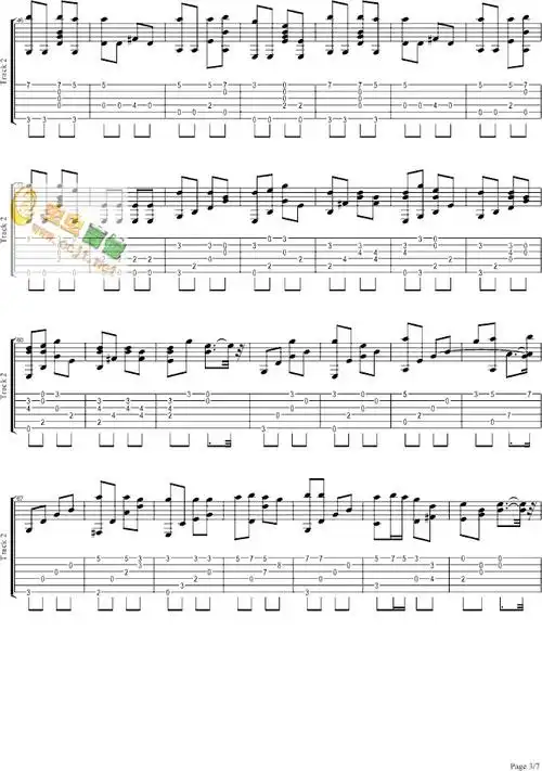 千年等一回吉他谱