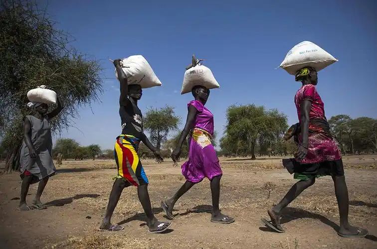 南苏丹饥荒蔓延 民众面临饥饿风险