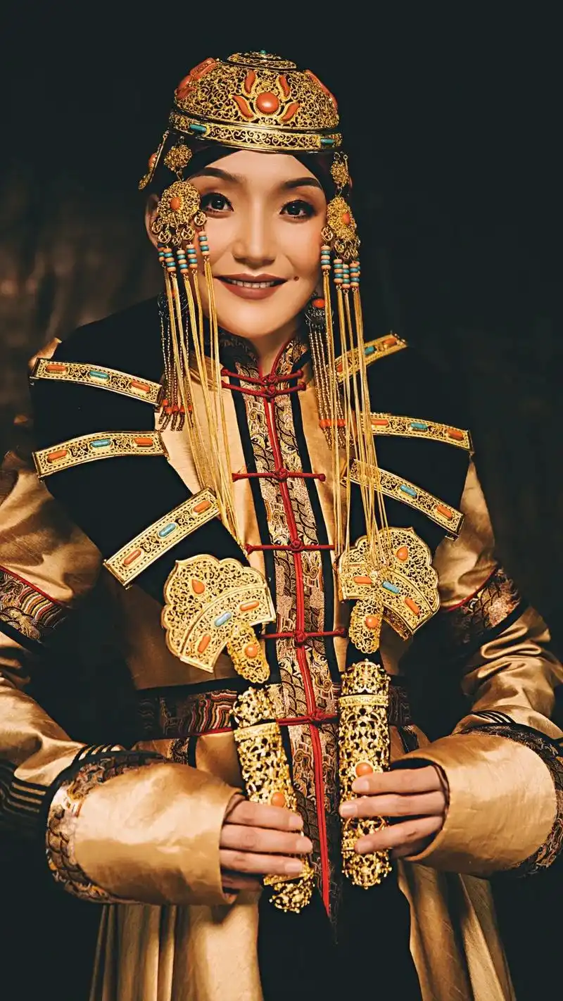 蒙古丽人:风华绝代#蒙古袍 #蒙古女人的魅力 #秀出你的民族 - 抖音