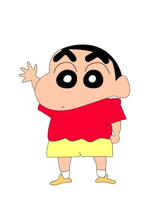 可爱的蜡笔小新