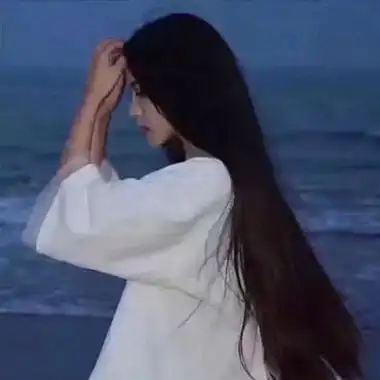 精选侧脸漂亮小姐姐qq微信头像