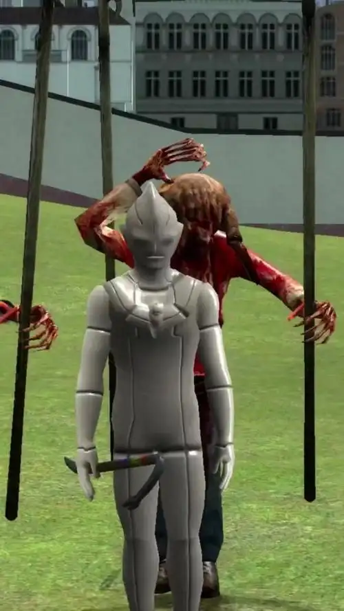 兄弟们奥特曼被丧尸包围了,我们一起拯救迪迦奥特曼.