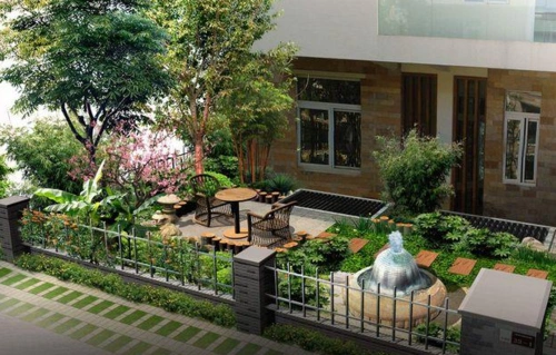 美丽乡村庭院景观设计植物搭配是灵魂