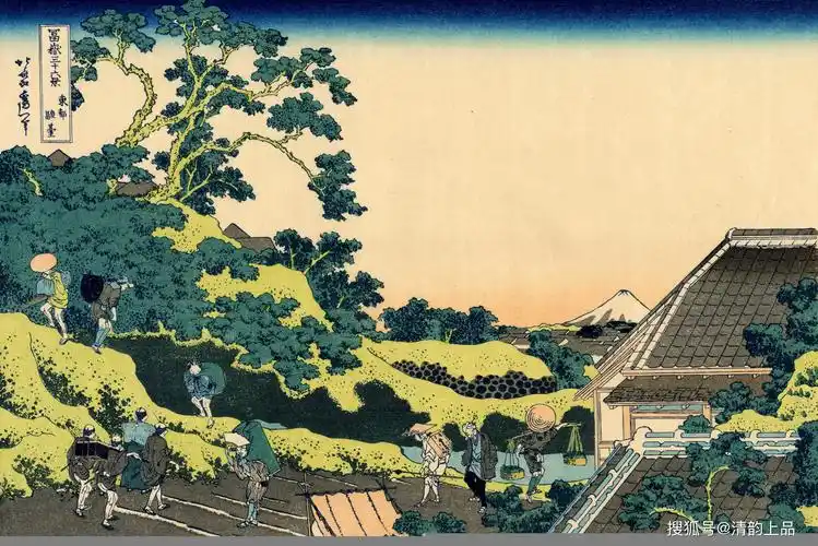 日本江户时代影响欧洲画坛的浮世绘画家——葛饰北斋