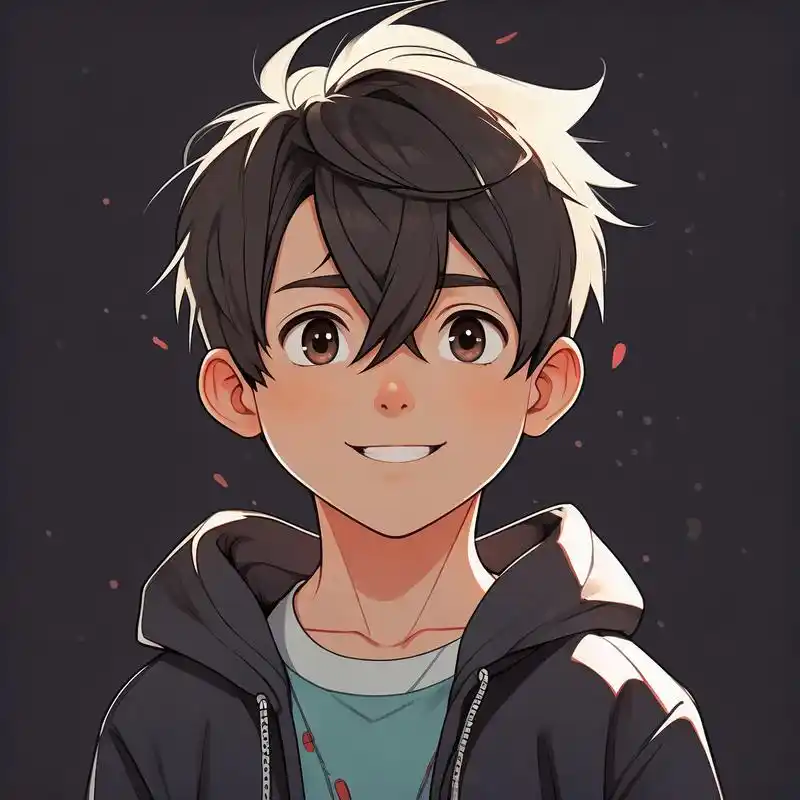 超可爱的小男孩卡通图片99