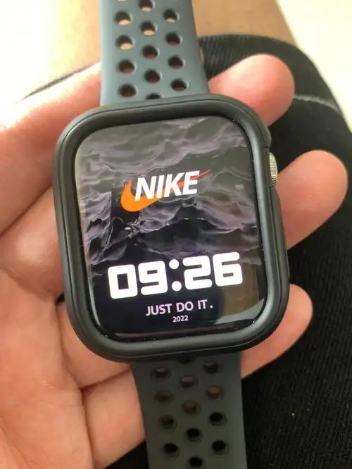 苹果手表iwatch表盘壁纸黑色系列耐克