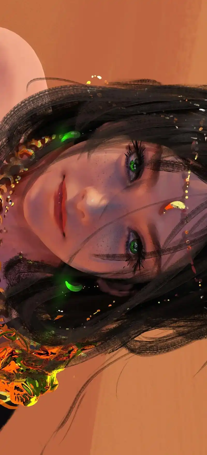 鬼刀高清壁纸风铃公主.#创作灵感 #高清壁纸 #图文伙伴计划 - 抖音