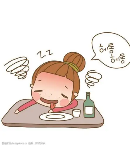 吃饭卡通儿童图片