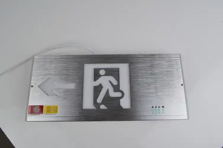 照明电器厂 供应信息 应急指示灯具 全铝嵌入式疏散标志灯镶墙暗装