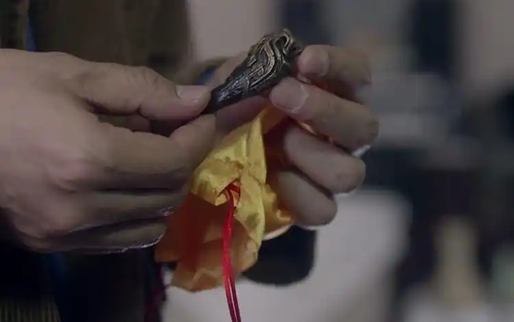 鬼吹灯之精绝古城同款摸金符胡八一同款项链陈乔恩同款项链现货