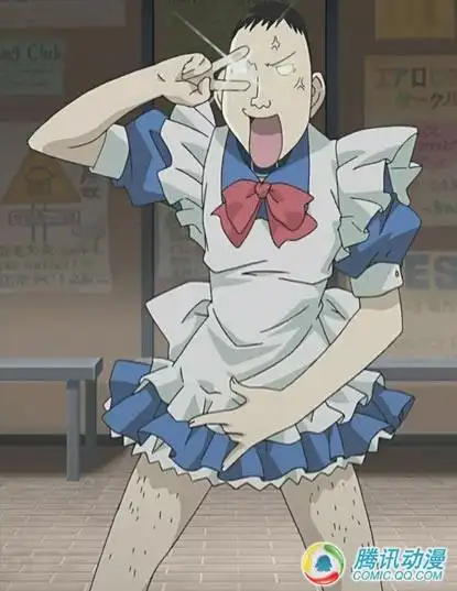 转载:另类!动漫中的男扮女装抽风版!