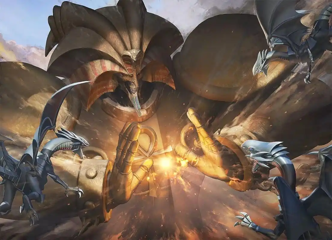 游戏王 黑暗大法师&三幻神杂图 侵权删