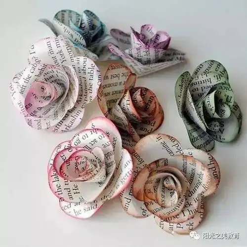 废物利用│用报纸做朵玫瑰花,浪漫有情调-搜狐