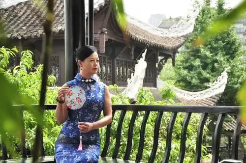 旗袍秀户外写真集_1