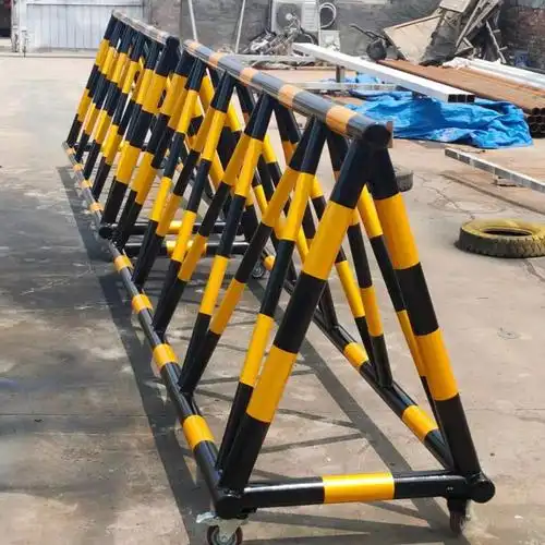 可移动拒马护栏 学校小区门口安全隔离防冲撞路障 拒马隔离栏