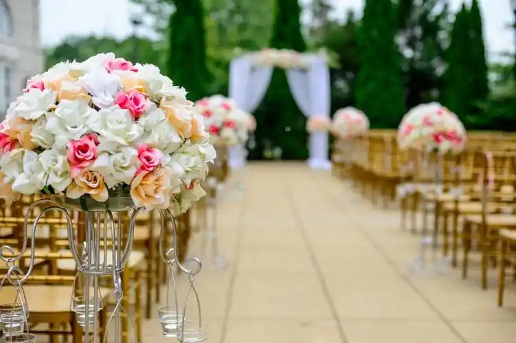 婚礼现场唯美布局