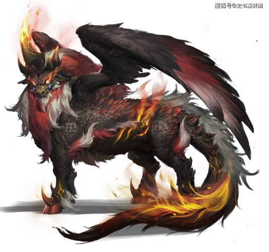 原创上古神话中的九大神虎长着大翅膀的穷奇上榜你知道几个